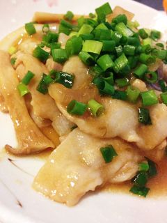豚肉とエリンギのバター柚子胡椒炒め煮-レシピのメイン写真