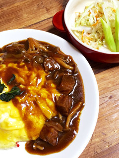 デミグラオムライス-レシピのメイン写真