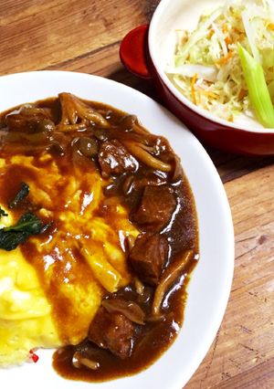 デミグラオムライス-レシピのメイン写真
