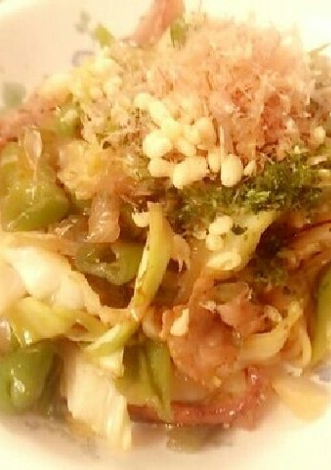 え？薄口しょうゆとソースの焼きそば？！-レシピのメイン写真