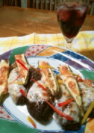 なすとゴーヤのチーズ焼き-レシピのメイン写真