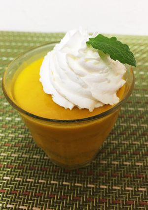 旬のかぼちゃで☆かぼちゃのプリン-レシピのメイン写真