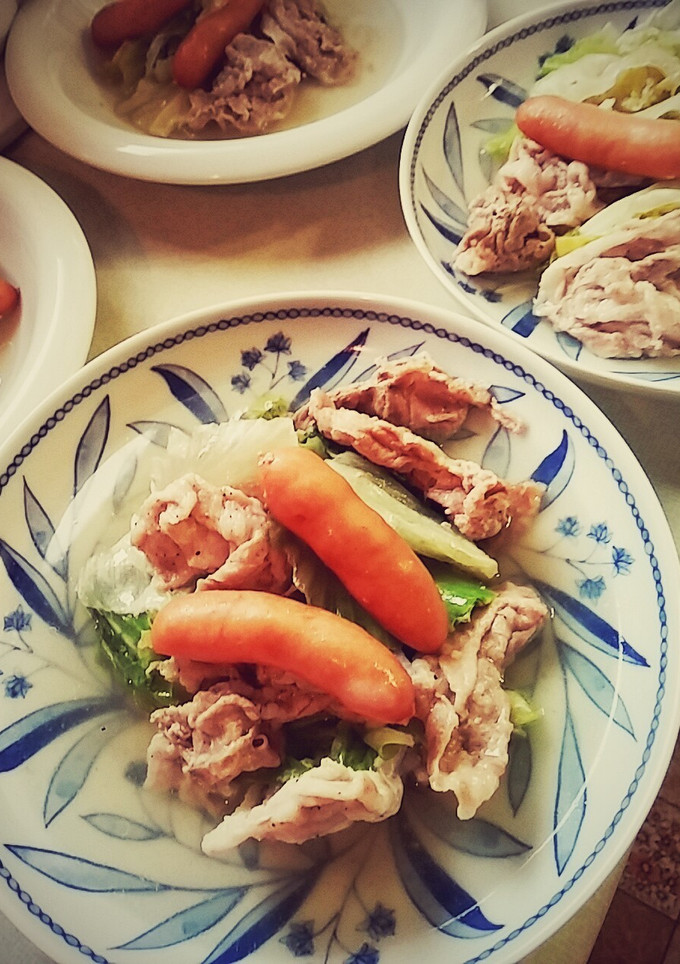 時短蒸し豚レタス-レシピのメイン写真