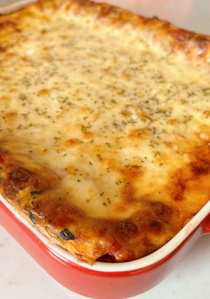 ほうれん草のラザニア お肉なし-レシピのメイン写真