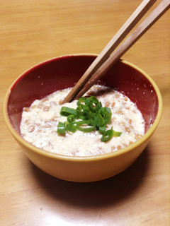 簡単夜食!納豆と豆腐のネバネバおかず!-レシピのメイン写真