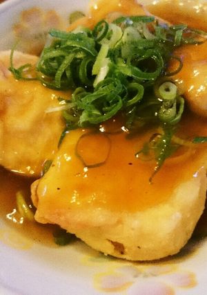 居酒屋 あんかけ揚げ出し豆腐♪-レシピのメイン写真