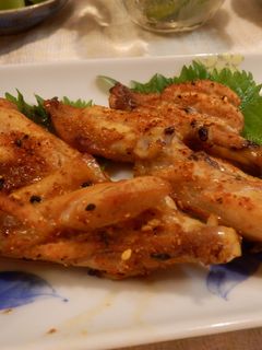 手羽中のシンプル焼き-レシピのメイン写真