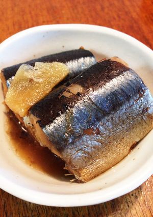 減塩*醤油麹圧力鍋で骨まで柔らかさんま煮-レシピのメイン写真