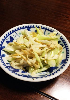 セロリとおつまみイカの和え物-レシピのメイン写真