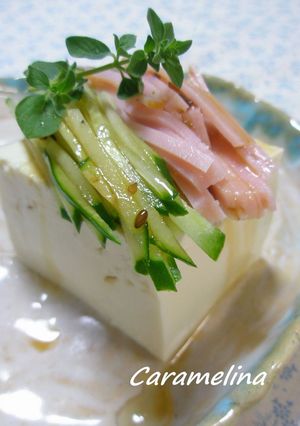 サラダ風のせのせ豆腐-レシピのメイン写真