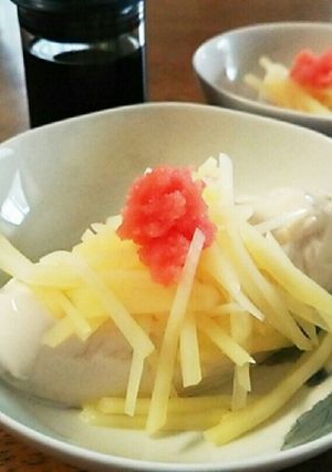 冷奴のポテト明太子-レシピのメイン写真