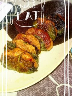 鶏挽き肉と大葉のつくね風~♪-レシピのメイン写真