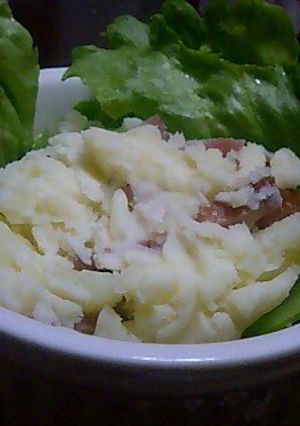 チャーシュー入りポテトサラダ-レシピのメイン写真