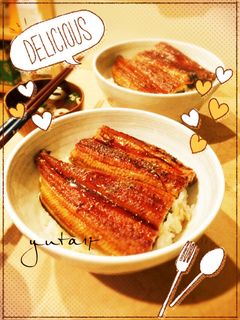自家製タレと乗せるだけうな丼-レシピのメイン写真