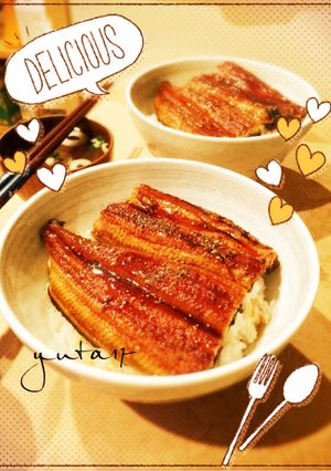 自家製タレと乗せるだけうな丼-レシピのメイン写真