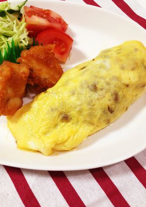 白いご飯にぴったり 和風オムレツ-レシピのメイン写真