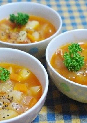 ミネストローネ-レシピのメイン写真