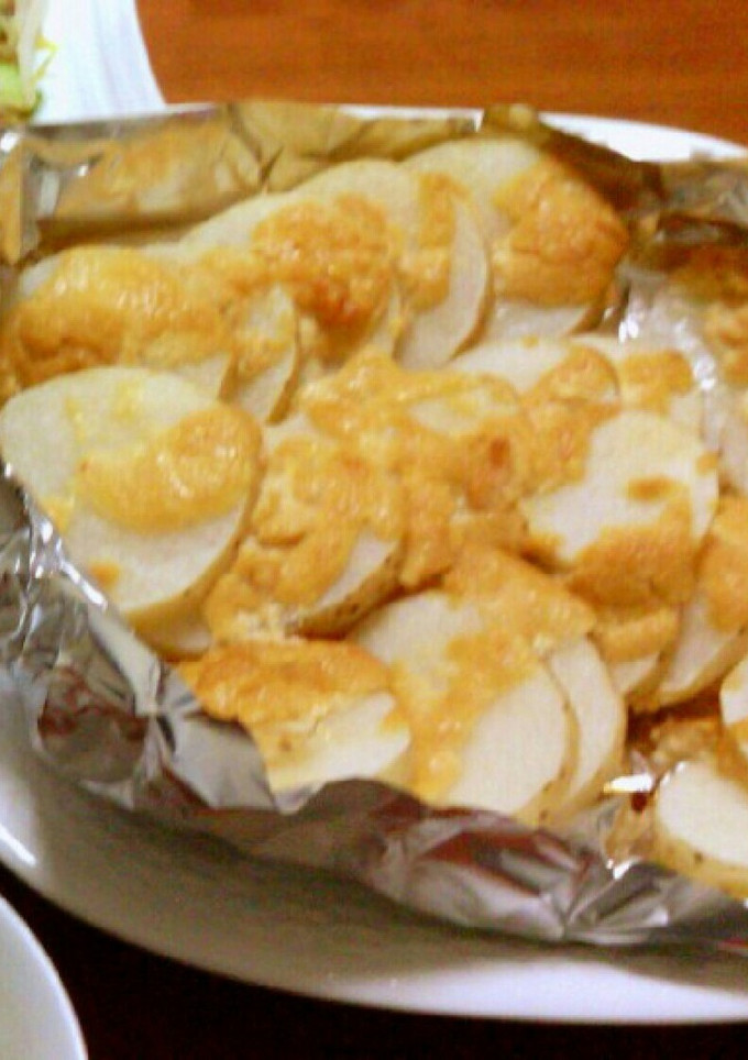 ずぼら♪長いものタラコマヨネーズ焼き-レシピのメイン写真