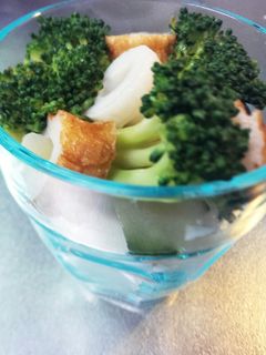 ちくわとブロッコリーと豆腐のサラダ♪-レシピのメイン写真