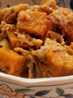 さっぱり甘味噌♪南瓜の豚バラ煮-レシピのメイン写真