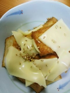 厚揚げのバター焼き-レシピのメイン写真