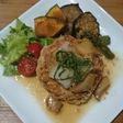 夏野菜入り⭐おろしハンバーグ