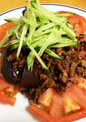 ナスの肉味噌炒め-レシピのメイン写真