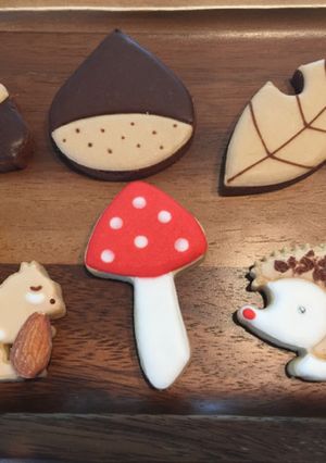 アイシングクッキー 秋-レシピのメイン写真