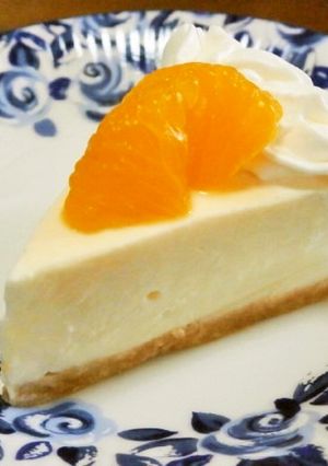 みかんのお酢DEレアチーズケーキ-レシピのメイン写真