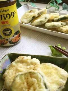 チチンプイプイ✿ズッキーニ天ぷら-レシピのメイン写真