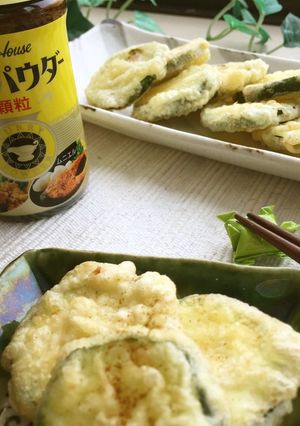 チチンプイプイ✿ズッキーニ天ぷら-レシピのメイン写真
