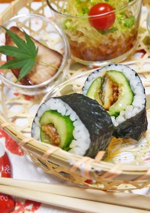 うなぎカッパッパ巻-レシピのメイン写真