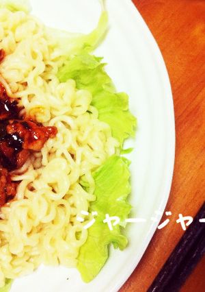 ＊辛ラーメンでジャージャー麺風＊-レシピのメイン写真