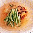 葛切りで♪とーってもなんちゃって冷麺