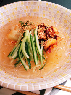 葛切りで♪とーってもなんちゃって冷麺-レシピのメイン写真