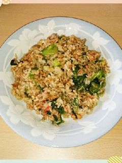 鮭レタスチャーハン-レシピのメイン写真