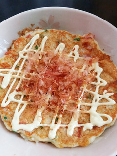 簡単美味しい!長芋とチーズのお好み焼き風-レシピのメイン写真