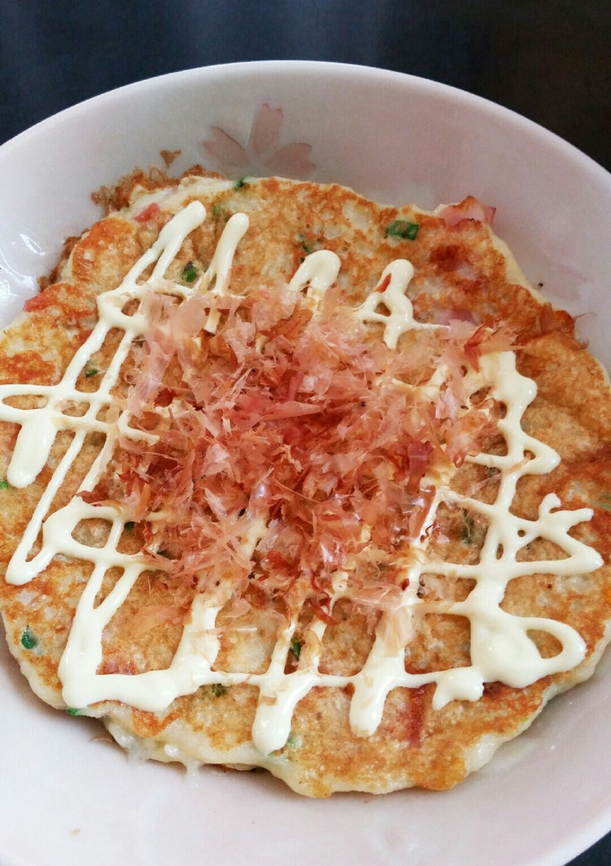 簡単美味しい！長芋とチーズのお好み焼き風-レシピのメイン写真