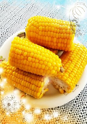 レンジで簡単トウモロコシ-レシピのメイン写真