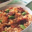うなぎと人参の炊き込みご飯