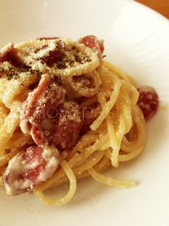 豆乳クリームパスタ-レシピのメイン写真