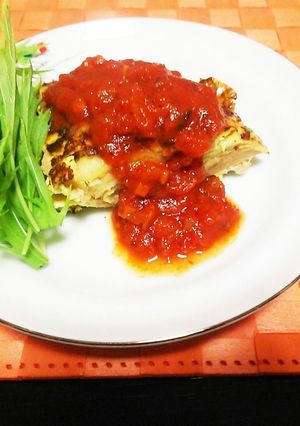スパムとしめじのスペインオムレツ-レシピのメイン写真