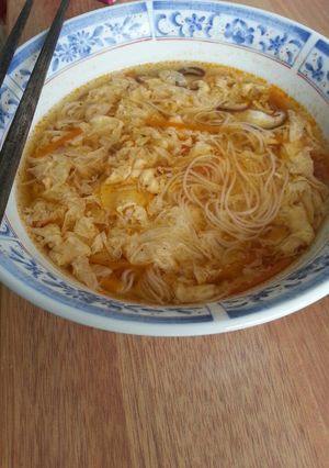 お手軽♪酸拉坦麺？-レシピのメイン写真