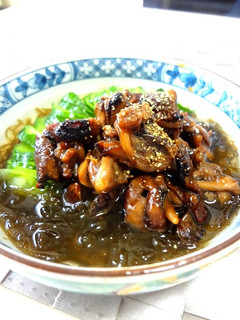 もずく酢で鰻肝のうざく-レシピのメイン写真