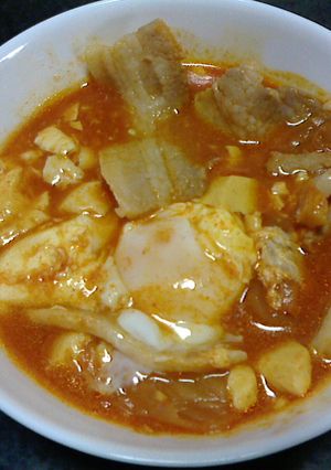簡単♪豆腐チゲ…もどき♪-レシピのメイン写真