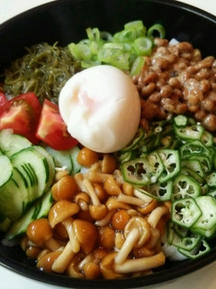 ねばねば 冷やしうどん-レシピのメイン写真