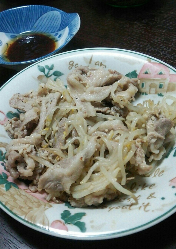 豚ともやしのにんにく蒸し-レシピのメイン写真