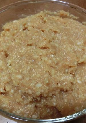 けいこばあちゃんの米麹味噌 (減塩)-レシピのメイン写真