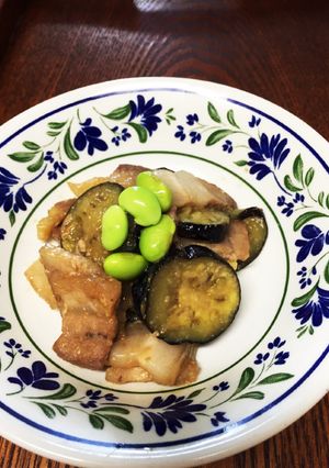 豚肉と茄子の味噌炒め-レシピのメイン写真