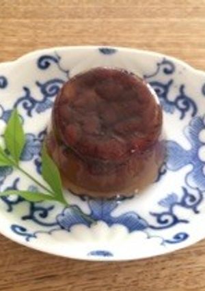 麦茶と甘納豆でひんやり和スイーツ♪-レシピのメイン写真